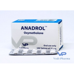 Vedi Pharma Anapolon 25 Mg 100 Tablet